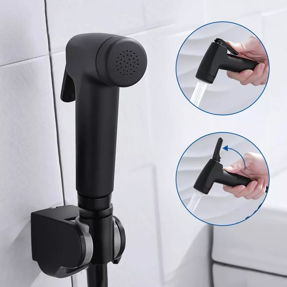

Toilet Douche Bidet Head Handheld Hose Spray Muslim Sanitary Shattaf Kit Shower With Hose&Holder Bathroom Fixture Shattaf Va