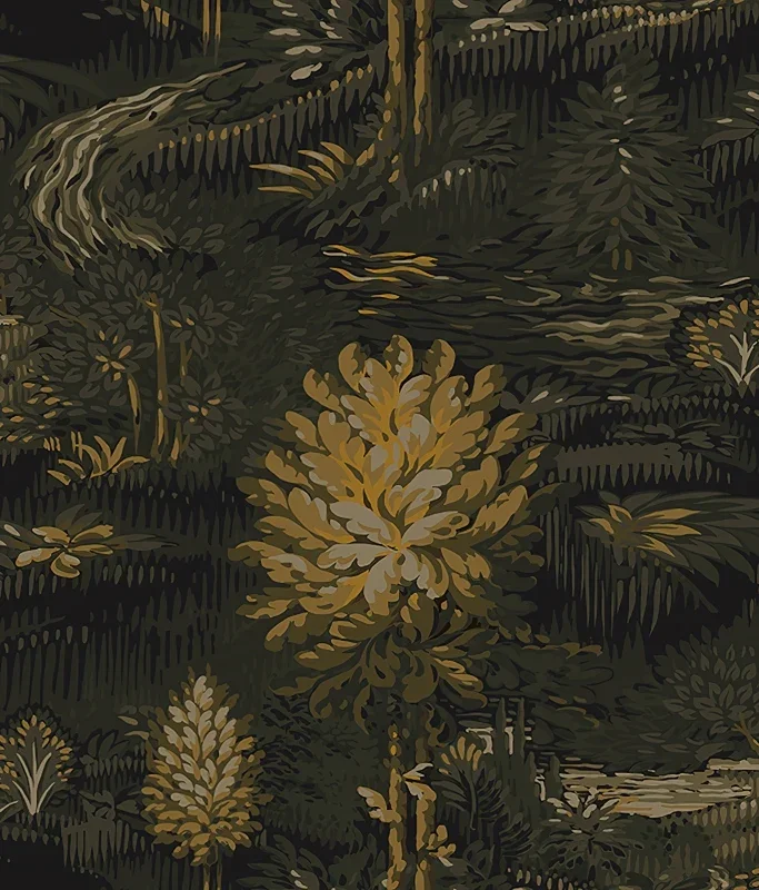 

Фотообои "Сад, ручей, река, лес, пасторальный пейзаж", шелковая ткань