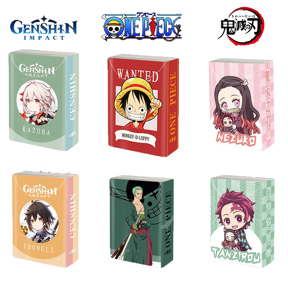 

Bandai Anime One Piece Naruto Genshin Impact Demon Slayer Eco-friendly Tissue Restaurant Table Dinner Tissue Party Supplies Gift