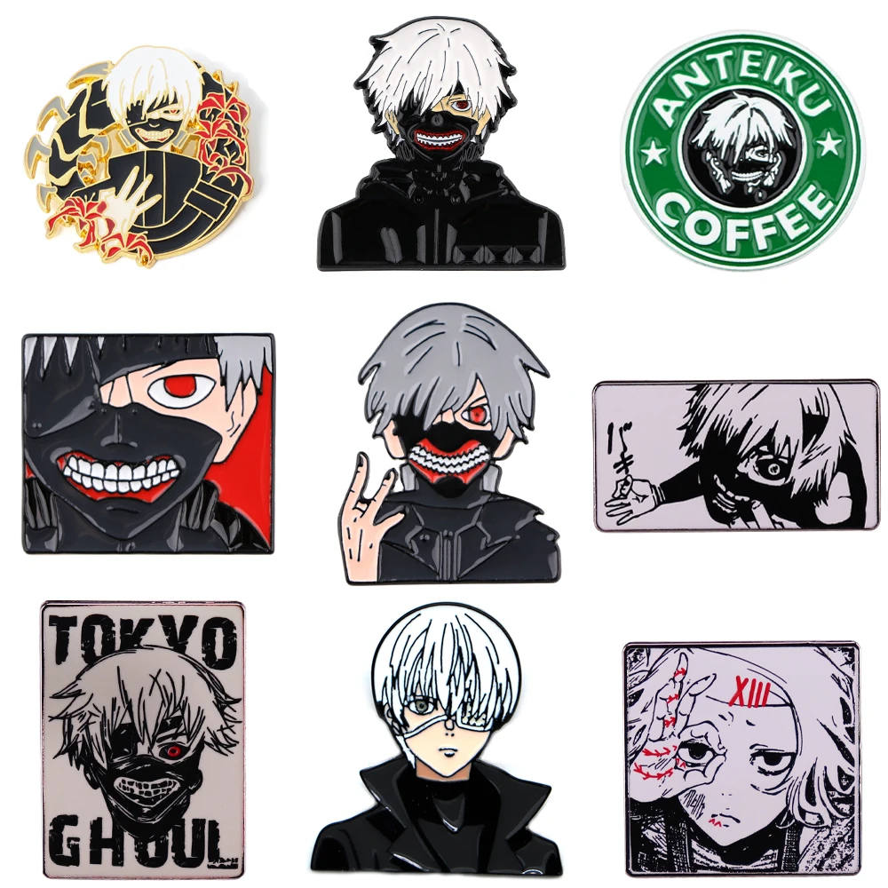 

Anime Pin Collection Enamel Pins Japanese Figures Brooch Backpack Handbags Cosplay Brooches Lapel Badge Cool Jewelry for Fans