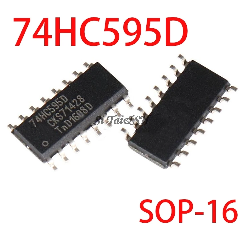 

200PCS 74HC595D SOP16 74HC595 SOP SN74HC595DR SMD new and original IC