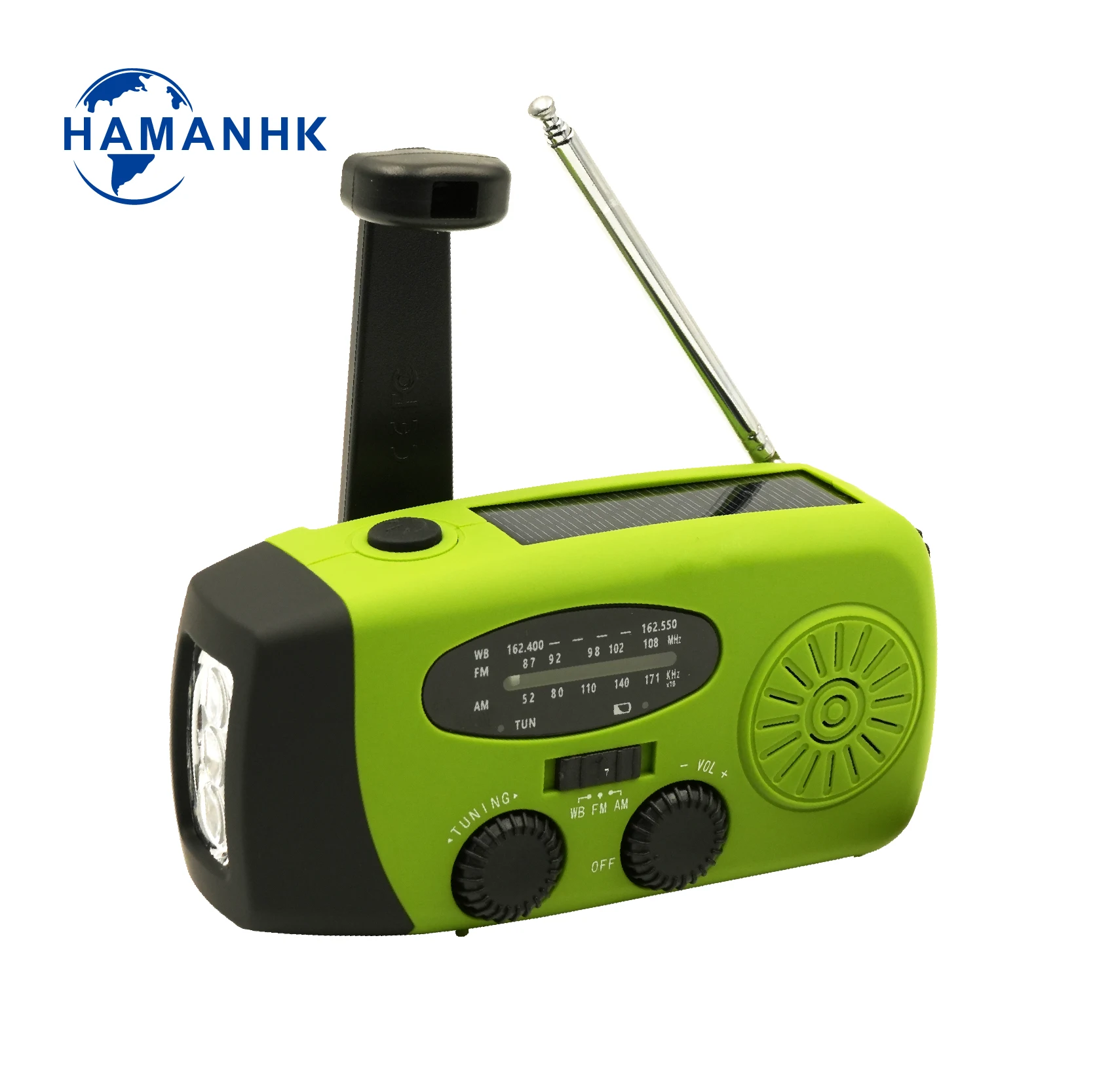 Домашняя система Mp3 Кемпинговый светильник Штормовой приемник Am/fm/noaa Аварийное
