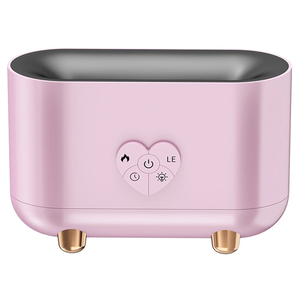 

USB Flame Aromatherapy Atmosphere Table Lamp Bedroom Living Room Humidifier Three-Speed Remote Control Led Night Light 3