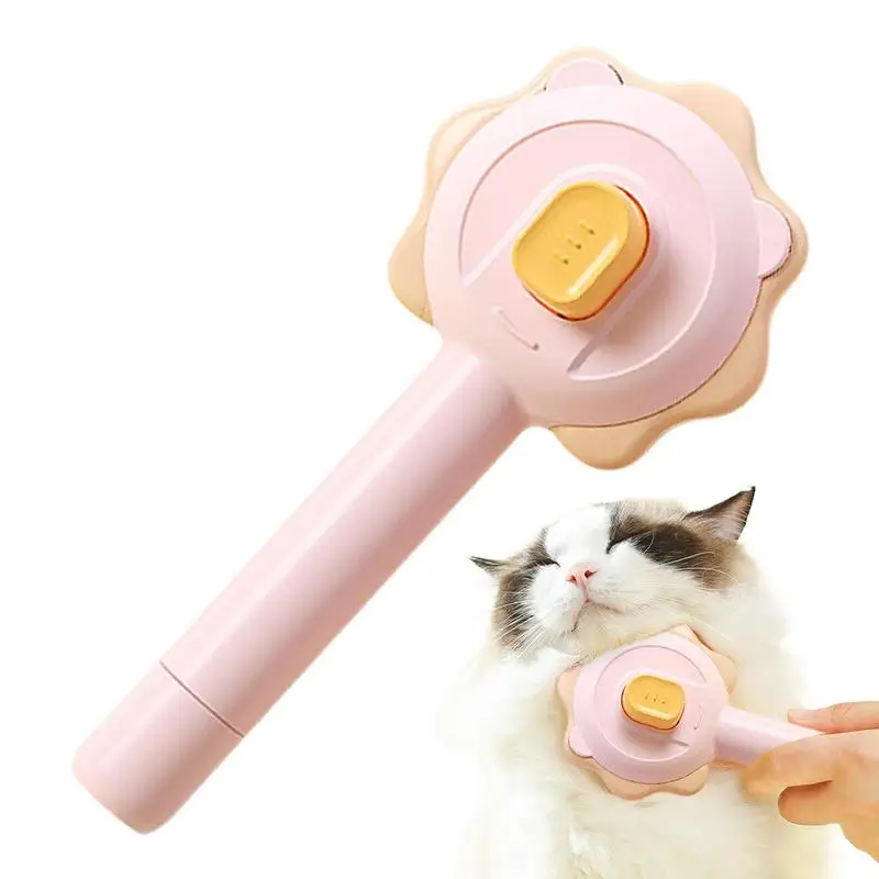

Self Cleaning Slicker Brush Dog Brush For Shedding And Grooming Pet Hair Brush With Easy Push Button Removes Kitten Puppy Mats