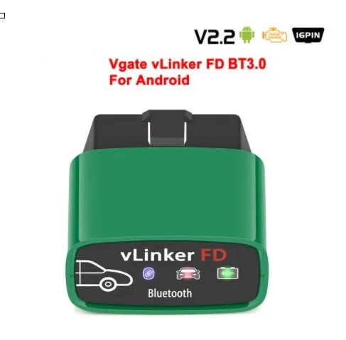 

Vgate vLinker FD ELM327 FORScan For Ford Bluetooth-3.0 OBD2 Car Diagnostic Auto Tool OBD 2 Scanner J2534 PK ELM 327 V15