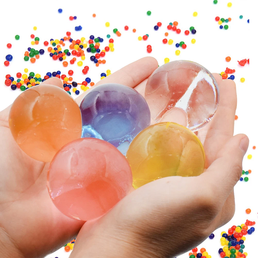 

2000 шт./партия, гидрогелевые шарики для украшения дома, 3-4 см