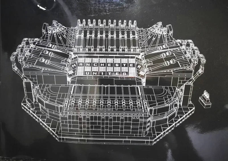 10272 Старый Траффорд Манчестер 3908 шт. Creator City Street View модель строительные блоки