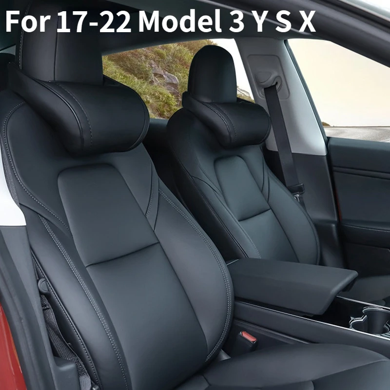

Подушка под шею для Tesla Model 3 Y X S, подушка на подголовник, автомобильное сиденье, подставка под шею, автомобильное кресло, аксессуары для модел...