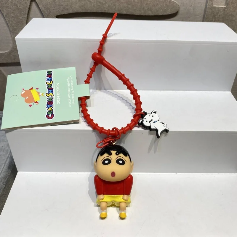 Новый аниме брелок Crayon Shin-Chan периферийный забавный Shy Ass Студенческая парная