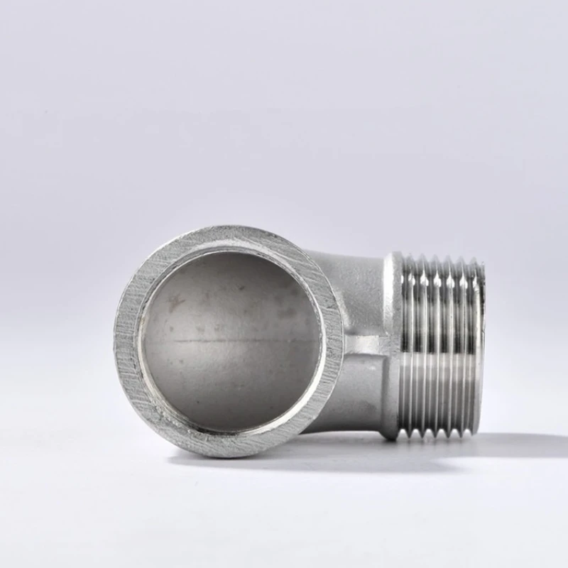 

1/4'' 1/2'' DN8 DN10 DN15 DN20 304 stainless steel 90 degrees pipe fittings