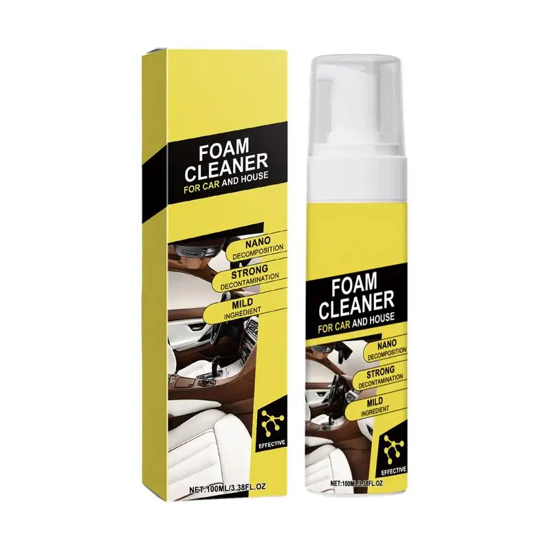 Очиститель пены для салона автомобиля многоцелевой спрей очистки авто 100 мл