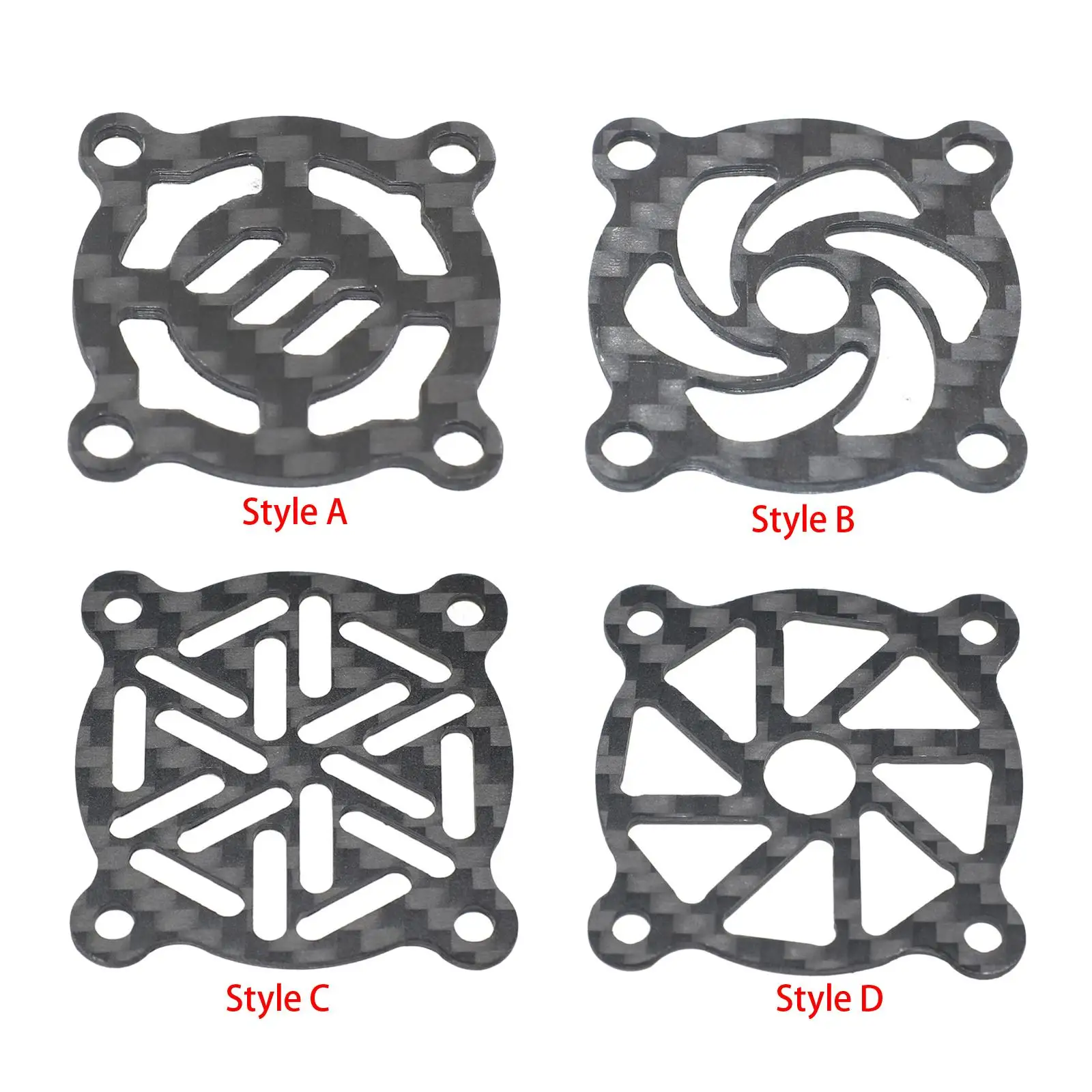 

40mm RC Motor ESC Cooling Fan Protective Cover RC Cooling Fan Cover for RC Car Motor DIY Accessories Parts