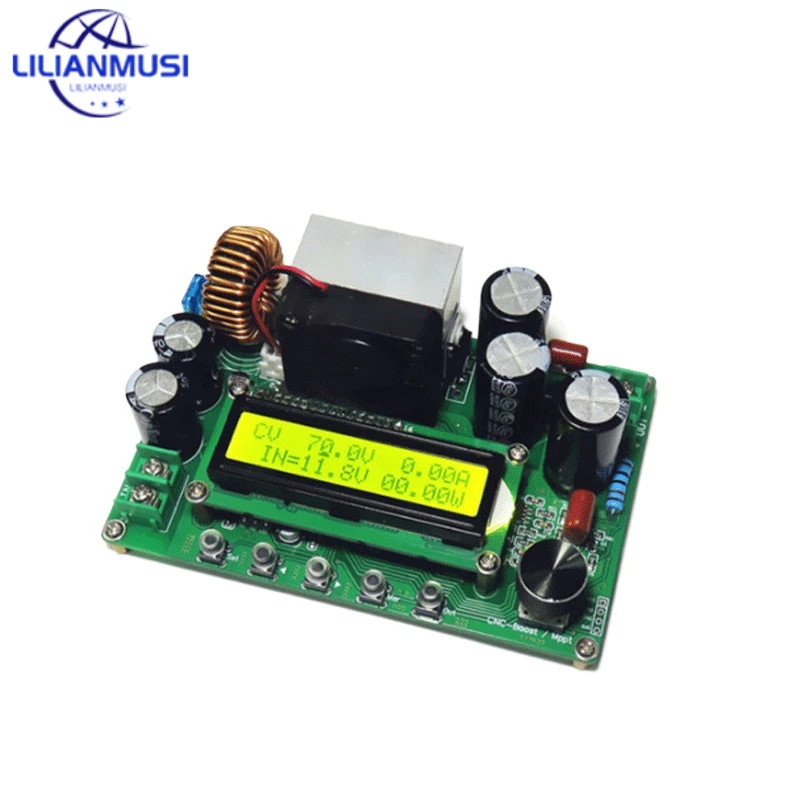 DPX800S DC-DC NC CV CC Повышающий Модуль 12 В ~ 120 В 0-15A Регулируемый MPPT ЖК-дисплей с контролем постоянного напряжения