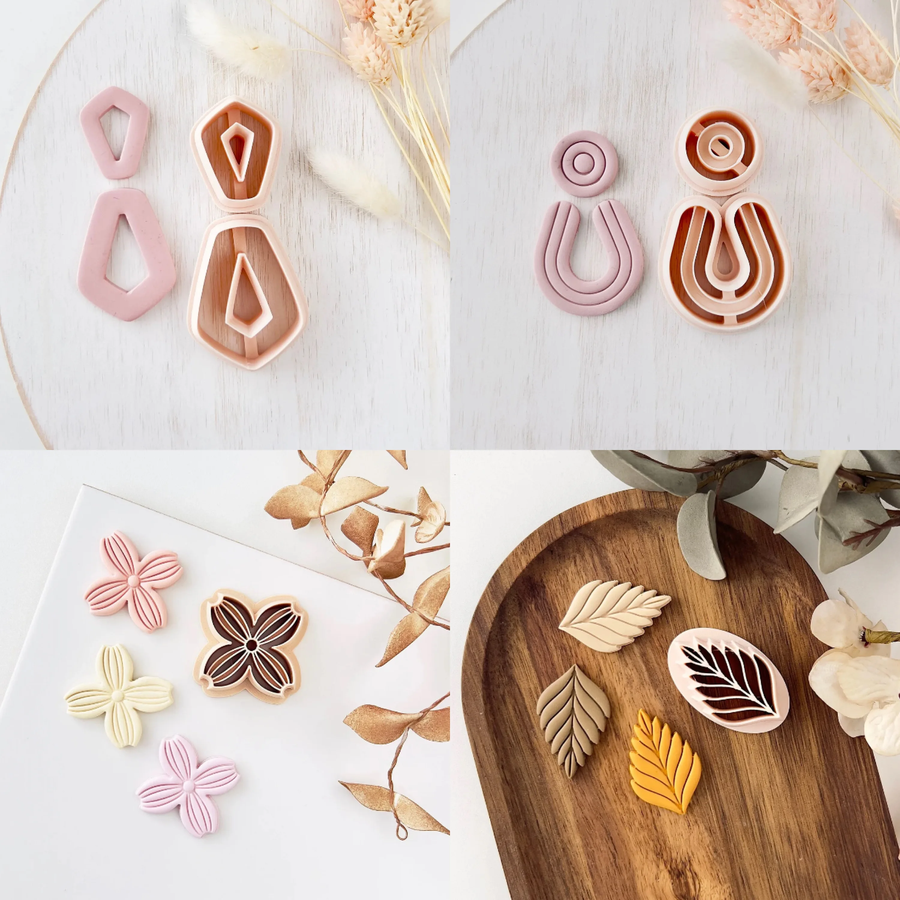 Рельефный резак для тропических листьев/инструменты полимерной