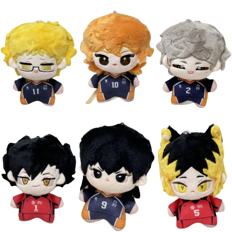 Haikyuu плюшевая подвеска Sugawara Koushi Kei Tsukishima Kozume Kenma Tobio Kageyama Shoyo Hinata Мягкие плюшевые