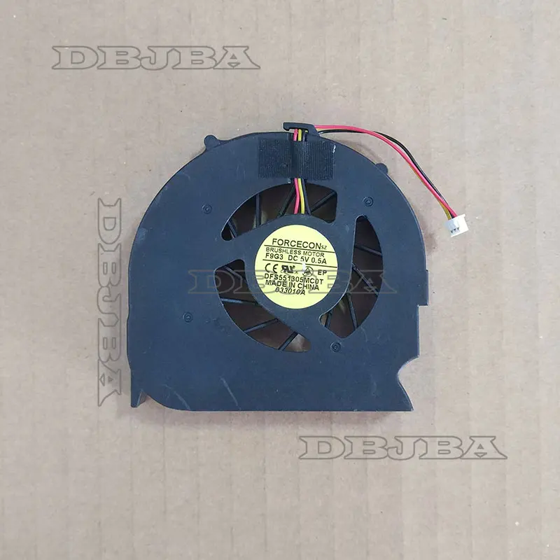 Вентилятор охлаждения для ноутбука FORCECON DFS551305MC0T F9G3, 5 В, 0,5 А