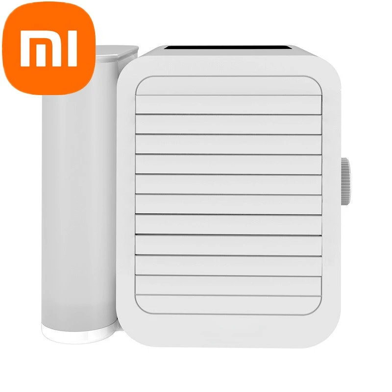 Xiaomi Cooling Fan 3 in 1 Mini Air Conditioner Water Cooling Fan Touch Screen Timing Arctic Cooler Humidifier