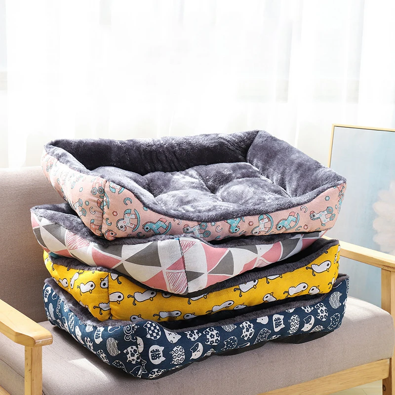

Pet Dog Bed Sofa Mats Pet Products Chiens Animals Accessories Dogs Basket Supplies For Large Medium Small House Cushion Cat Bed