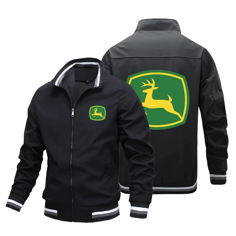 

Новинка 2023, Мужская демисезонная куртка высокого качества с принтом логотипа автомобиля, уличная Солнцезащитная ветровка в стиле панк, мотоциклетное Мужское пальто на молнии