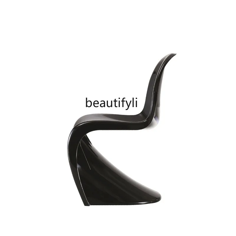 

GY Nordic Transparent Chair S Chair Creative Dining Chair Reception Chair Acrylic Crystal Stool Table and Chair Simple