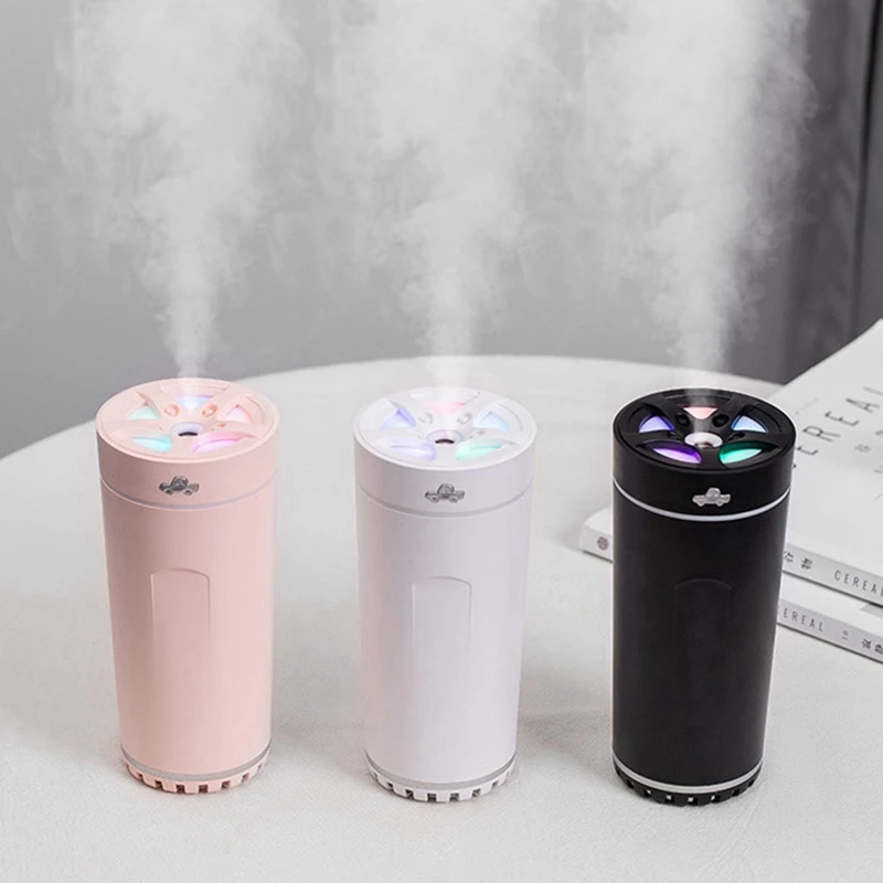 

Humidifier Portable USB Ultrasonic Colorful Cup Aroma Diffuser Cool Mist Maker Air Humidifier Purifier With Light For Car Home