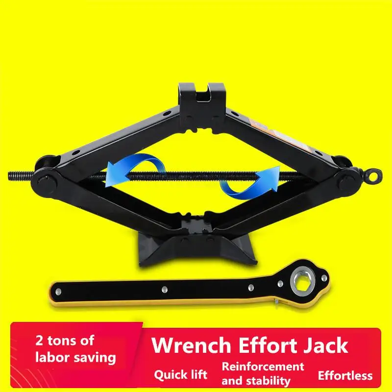 Effort Jack  Car Jack Hand Rocker Car 2T Scissor Jack enlarge