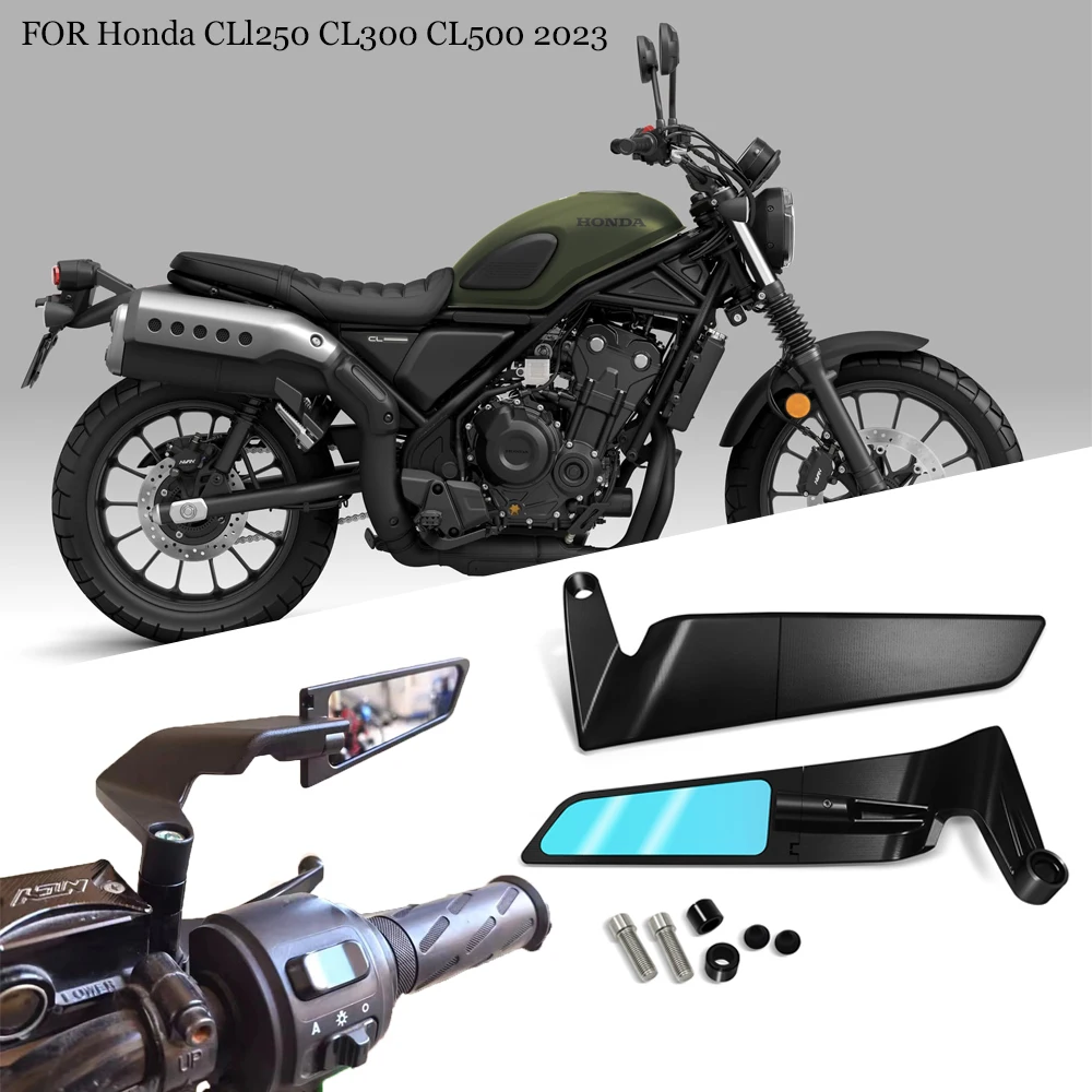 Аксессуары для мотоциклов Honda CLl250 CL300 CL500 2023 зеркало заднего вида боковое крыло
