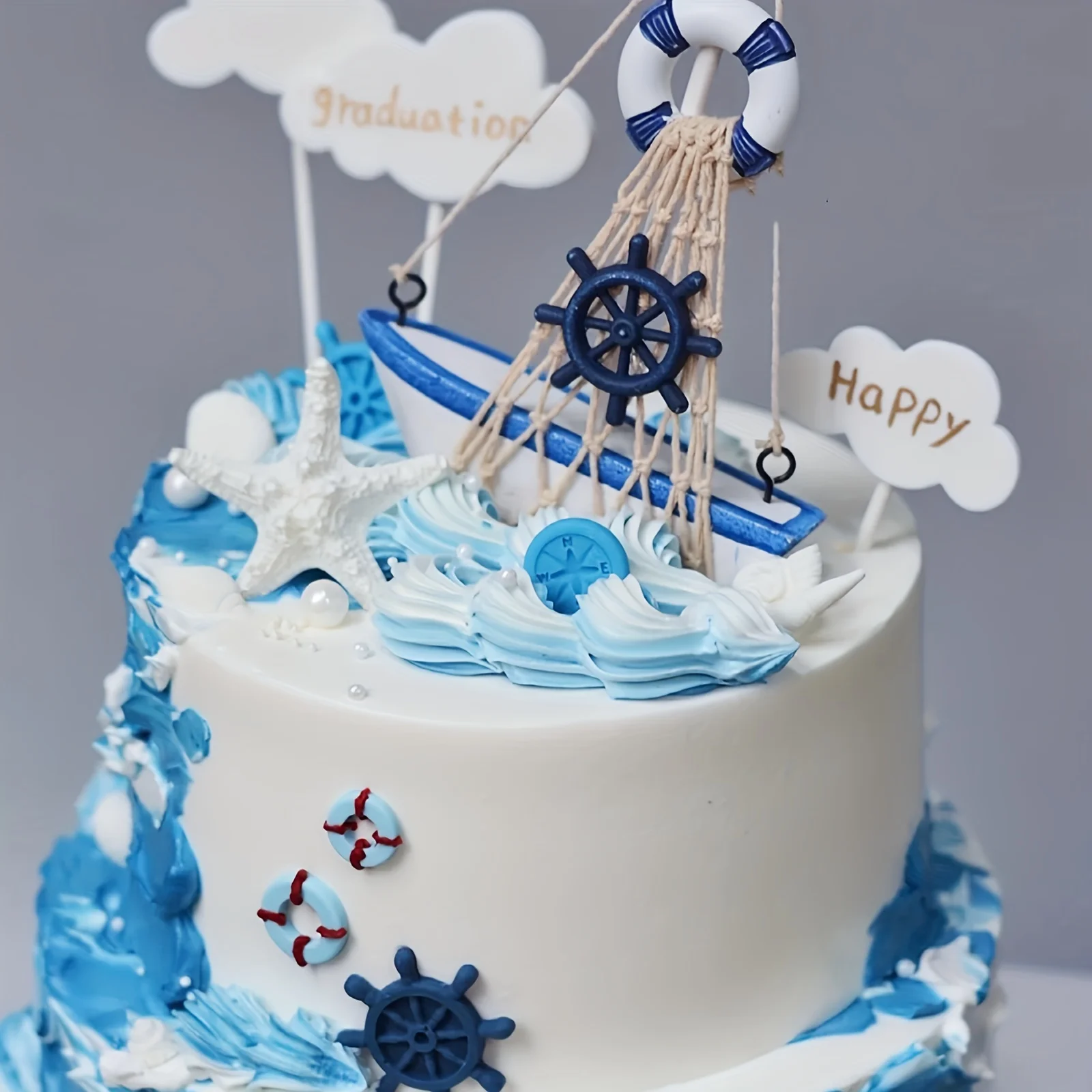 Силиконовые формы для парусника руль пиратская тема форма помадки веревка