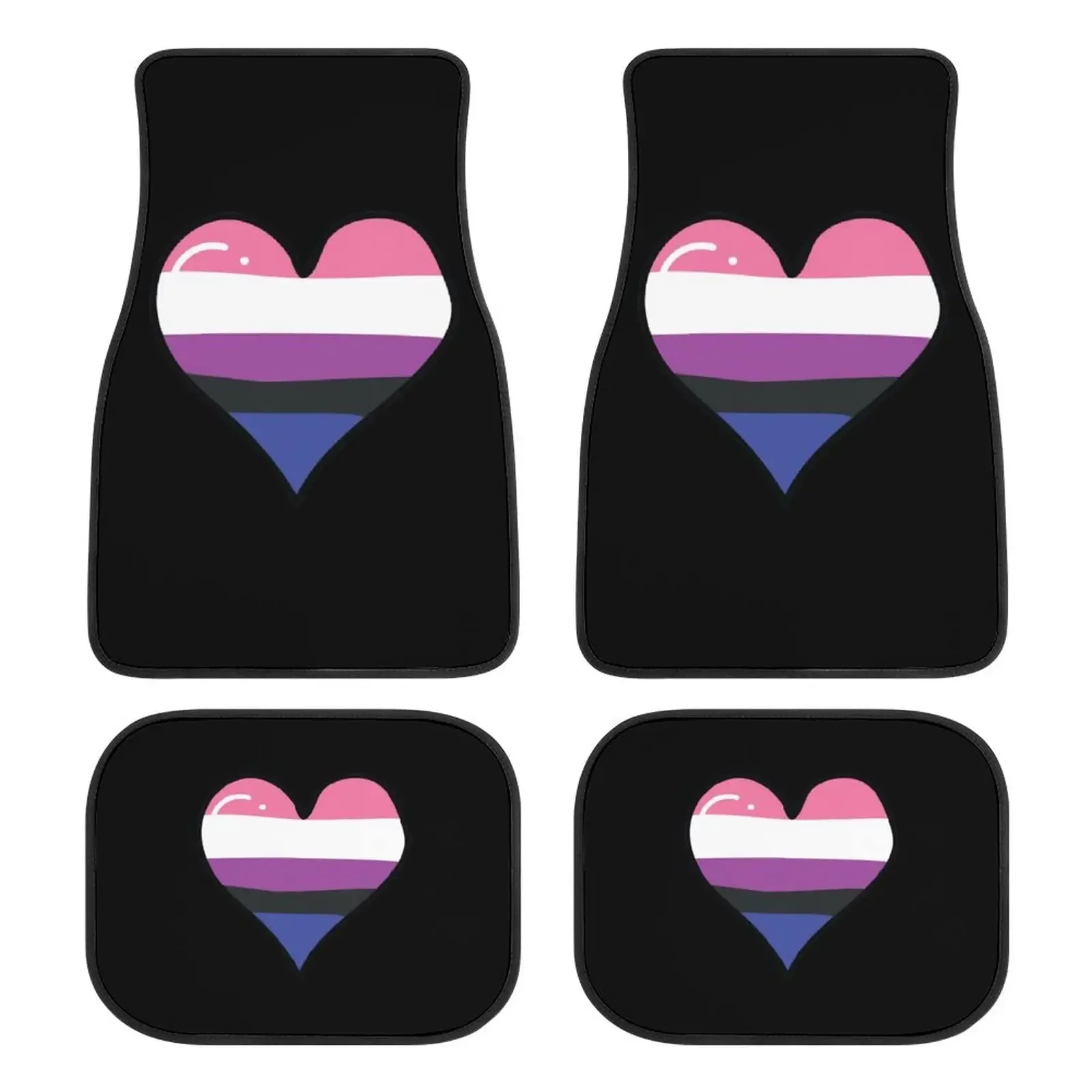 

4 шт./комплект, автомобильные Нескользящие коврики