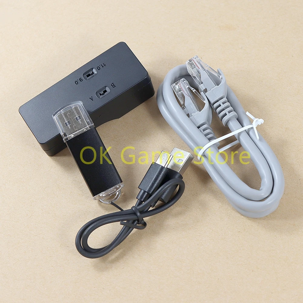 10 комплектов замены для PS4 V2.0 USB-ключ JB USB-адаптер FW 9.0 11.0 Система с кабелем Ethernet Type-C