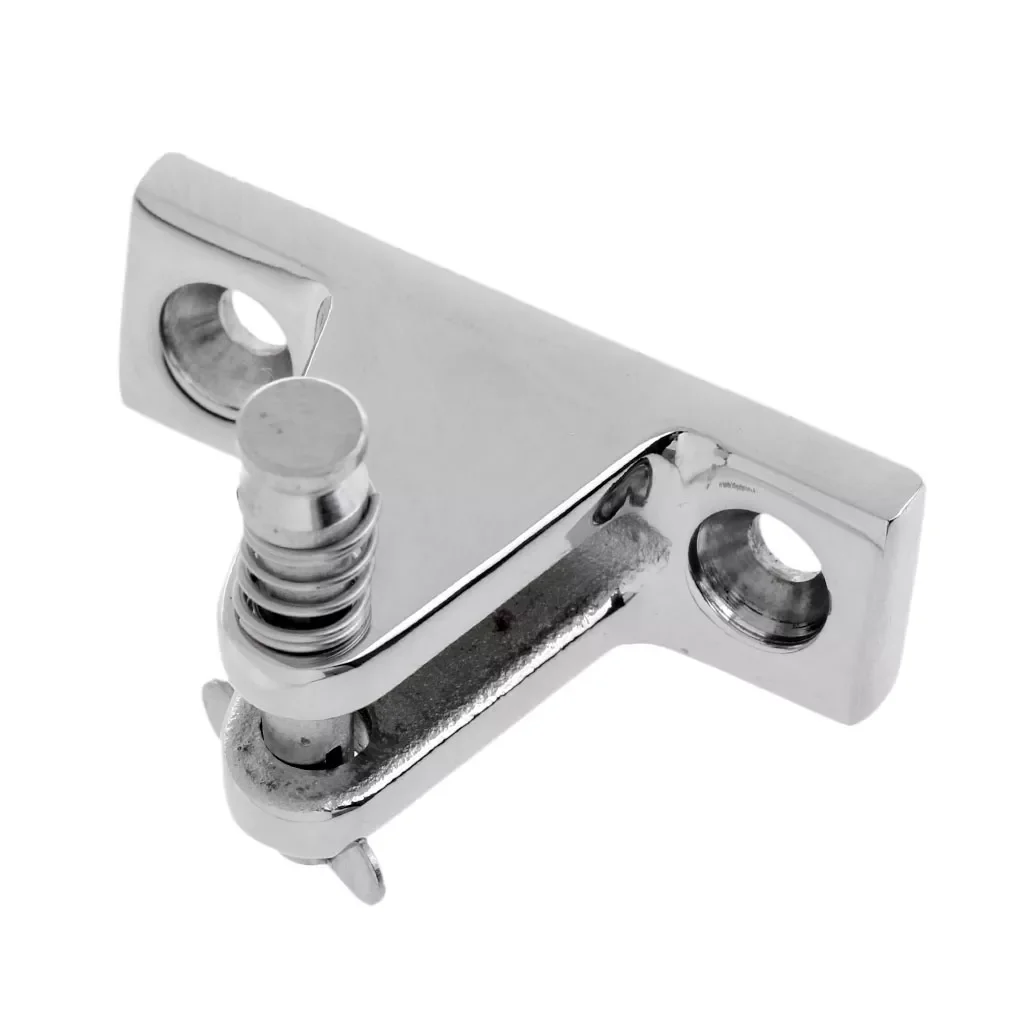 

Automobile accessories Marine Grade 316 Stainless Steel Canopy/Bimini Top Angled Deck Hinge Fitting