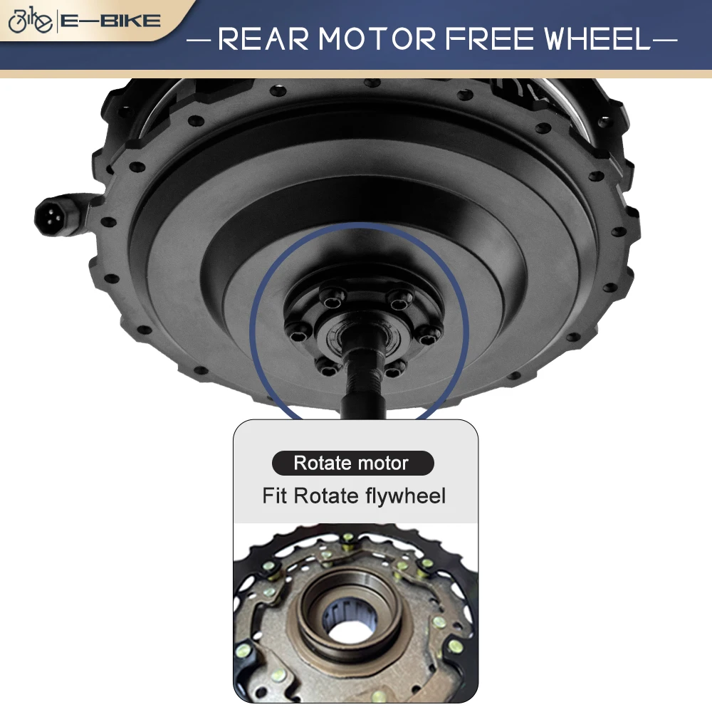 Мотор-концентратор для электрического велосипеда MXUS 48 В 1000 Вт