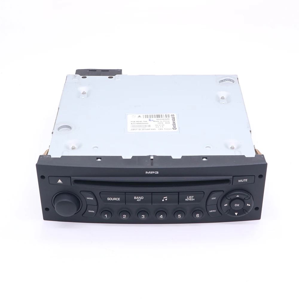 RD45 Bluetooth Радио USB AUX CD функциональный плеер для Peugeot 206 207 307 3008 Citroen C2 C3 C4 C5 - купить по
