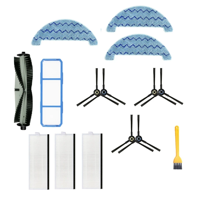 

Main Side Brush HEPA Filter Mop Cloth Primary Filter Robot Vacuum Cleaner Accessories for ILife A7/A9S/X785/X750/X800