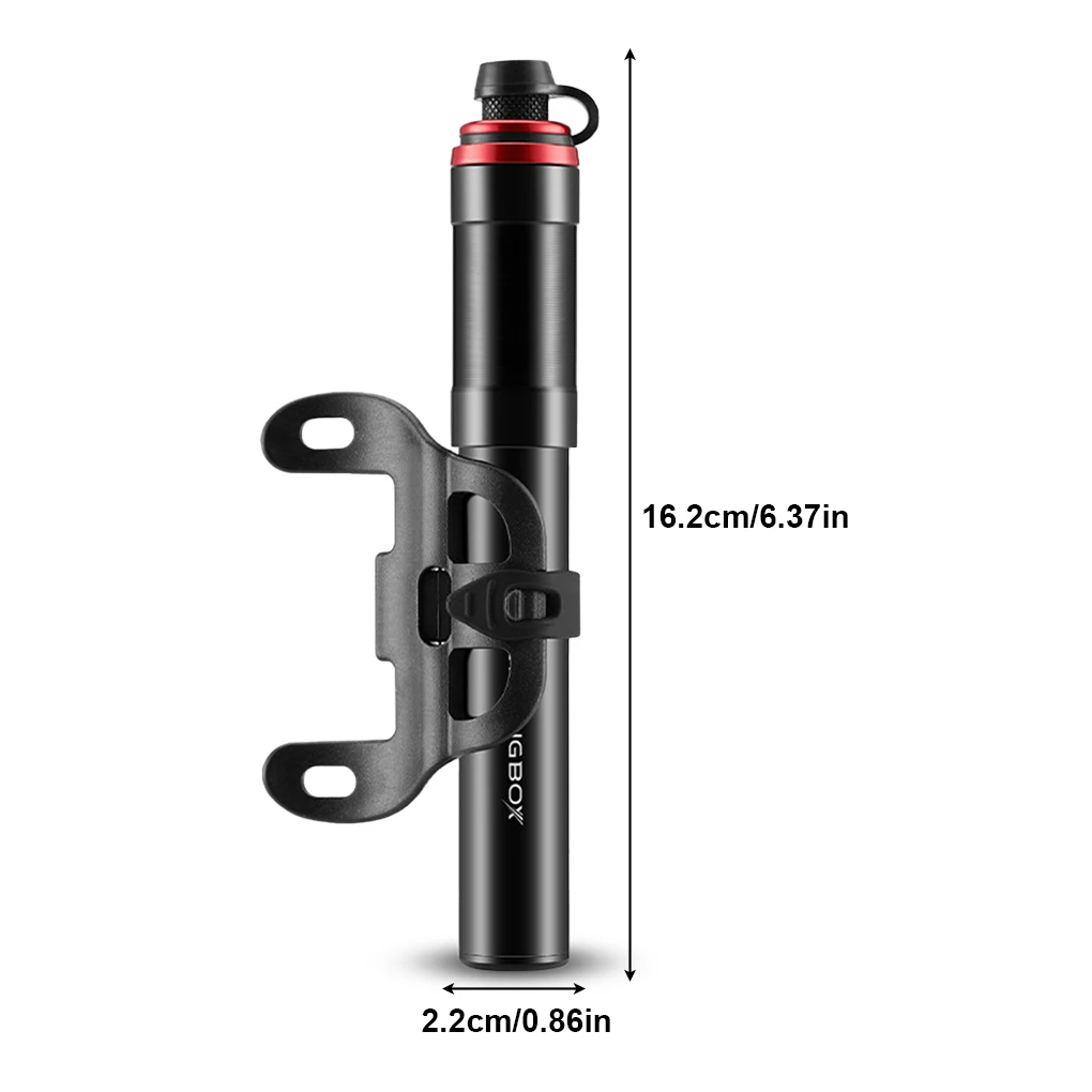 

Насос для велосипедных шин Портативный Ручной компрессор для велосипедных шин Универсальный воздушный насос из алюминиевого сплава для ша...