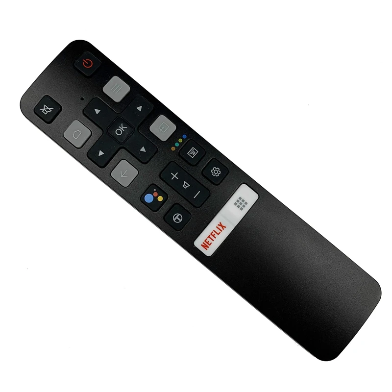 

3-х канальный пульт дистанционного управления для TCL 4K Voice LCD TV RC802V FMR1 55P8S 55EP680, сменный пульт дистанционного управления
