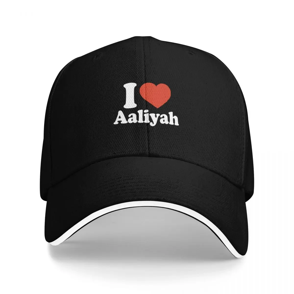 Бейсбольная кепка I Love Aaliyah солнцезащитная Rave женские шляпы мужские