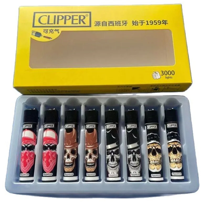 Машинка для стрижки Бутановая газовая зажигалка с открытым огнем креативный