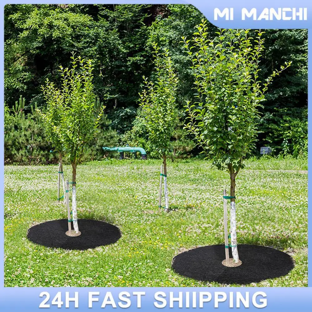 

Универсальный нетканый защитный чехол для растений, креативная Мульч-лента для защиты от травы и прополных колец, Садовые принадлежности