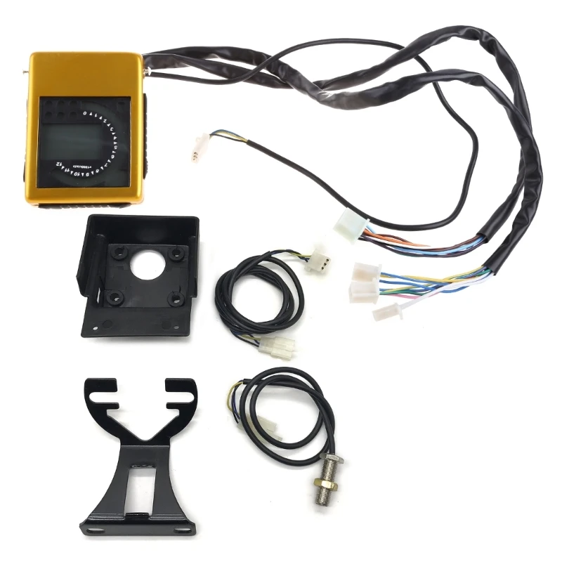 

ATV SUV Instrument Tachometer with Bracket Speed Speedometer Odometer For 200CC LX0E