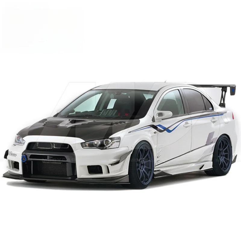 Фото Комплект обвеса из стекловолокна в стиле VRS Ultimate для Mitsubishi Lancer Evolution Evo X 2008-2015 (2014) №1
