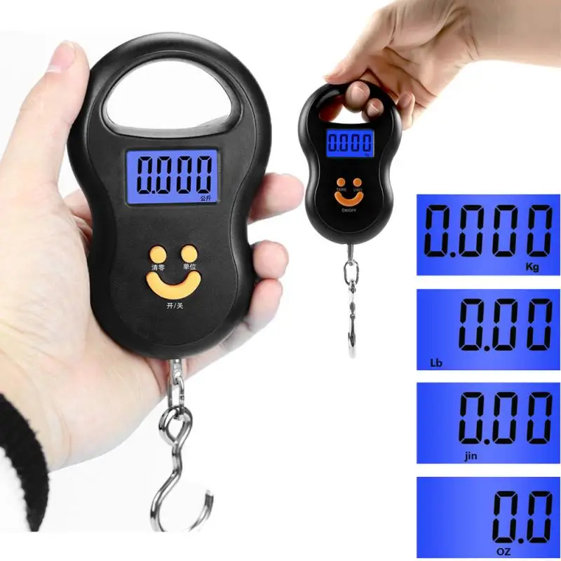 

Электронные весы с ЖК-дисплеем, 50 кг, 10 г