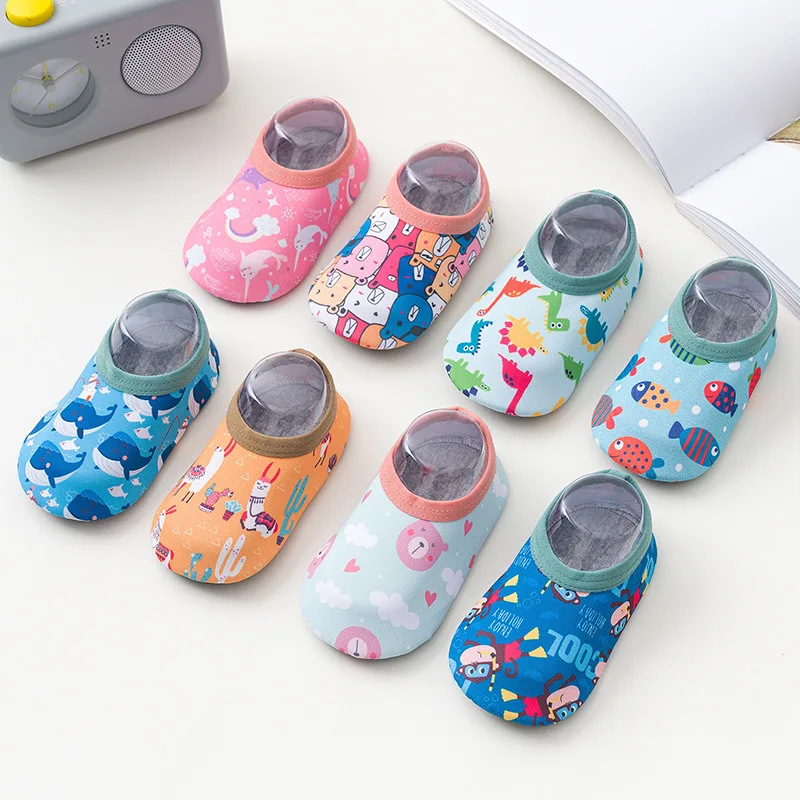 Baby Kids Cartoon Animal Pool Beach Water Shoes Children Swimming Surf Sports Sneakers Summer Boy Girl Non-Slip Swim Socks