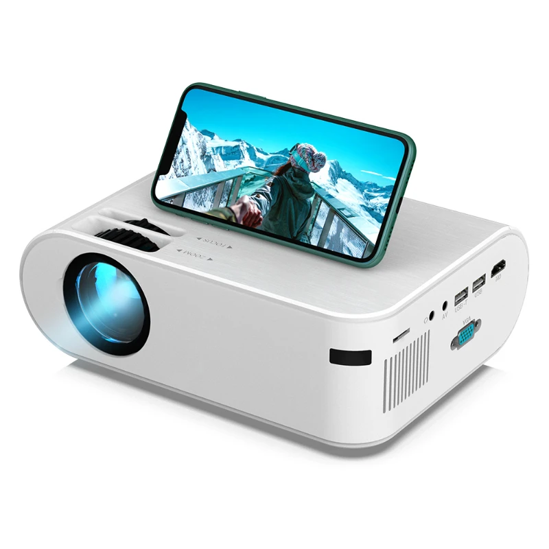 

P62 Mini Projector Full HD LED Wifi Projector 4000 Lumens Support 1080P Home Video Portable Projector For Outdoor Movie
