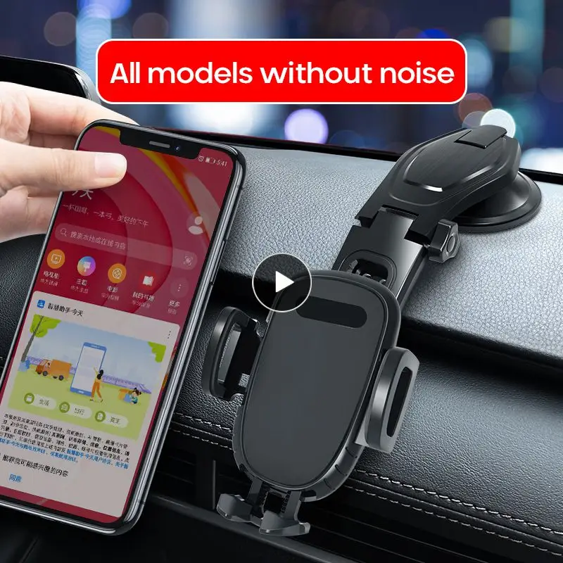 

Smartphone Stand Universal Clamp New Car Phone Holder Suction Cup Type Universal Mounting Universal Car Mount Holder