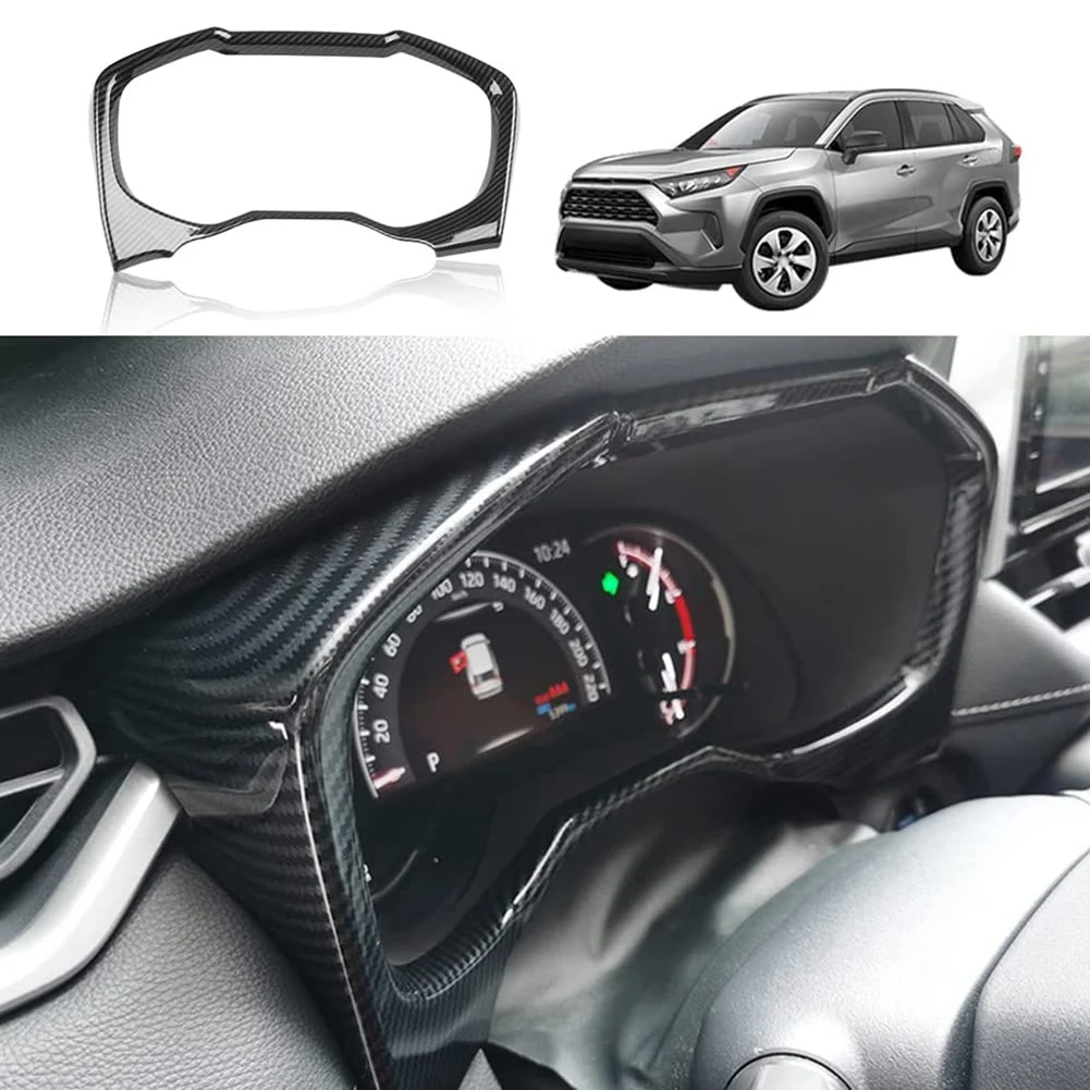 

For Toyota RAV4 Dashboard Console Display Decorative Frame Cover Trim for Toyota RAV4 2019 2020 2021 2022 Accessories