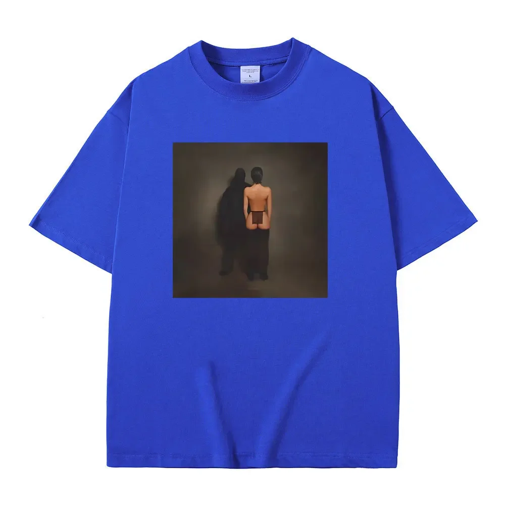 Футболка Мужская/Женская в стиле хип-хоп с принтом