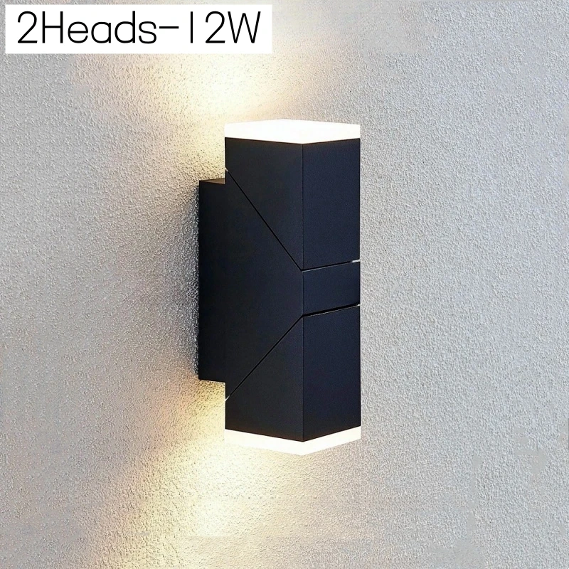 

Кhelse Уличный светодиодный настенный светильник с датчиком движения 6Вт/12Вт