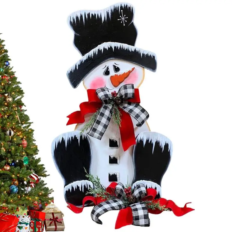 

Деревянные рождественские знаки двора, имбирный человечек, Рождественский знак приветствия, знаки на колышке двора, технические украшения ...