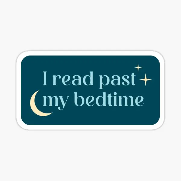 

5 шт. наклеек на ноутбук «Я прочел мое постель»